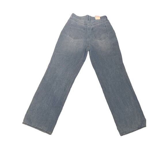 Women's Wonderly High Rise Wide Leg Light Blue Denim Jeans- Size 10R NWT Belk - Picture 6 of 10